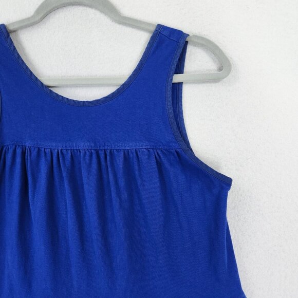 Everlane Dress Womens Small Blue The Weekend Tiered A Line Sleeveless Casual - Picture 2 of 10